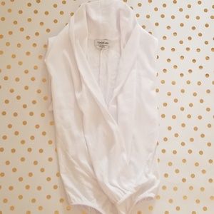 Bebe white bodysuit. Size S. NWOT